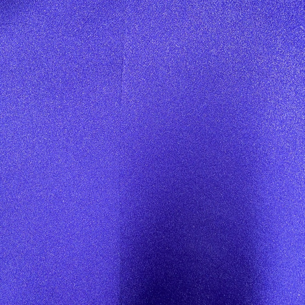 Rich Purple Polyester Dress